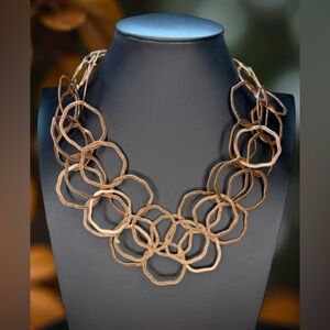 Premier Designs Copper Statement Necklace